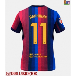 Barcelona Raphinha Belloli #11 Hemmatröja 2026-27 Kortärmad